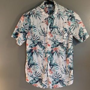 Old Navy button down floral shirt